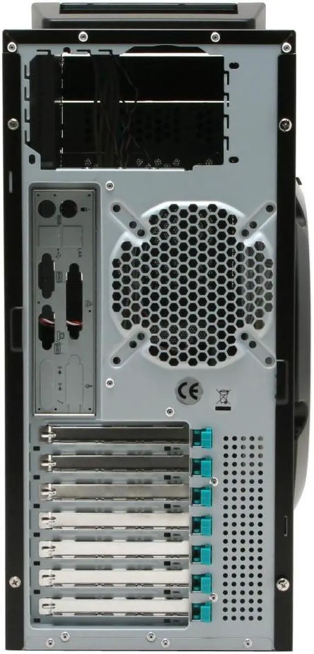 Alt view image 12 of 14 - ENERMAX Chakra ECA3052B Black SECC ATX Mid Tower Case Front I/O Interface w/1 eSata, 2 USB2.0 and Audio I/O Ports