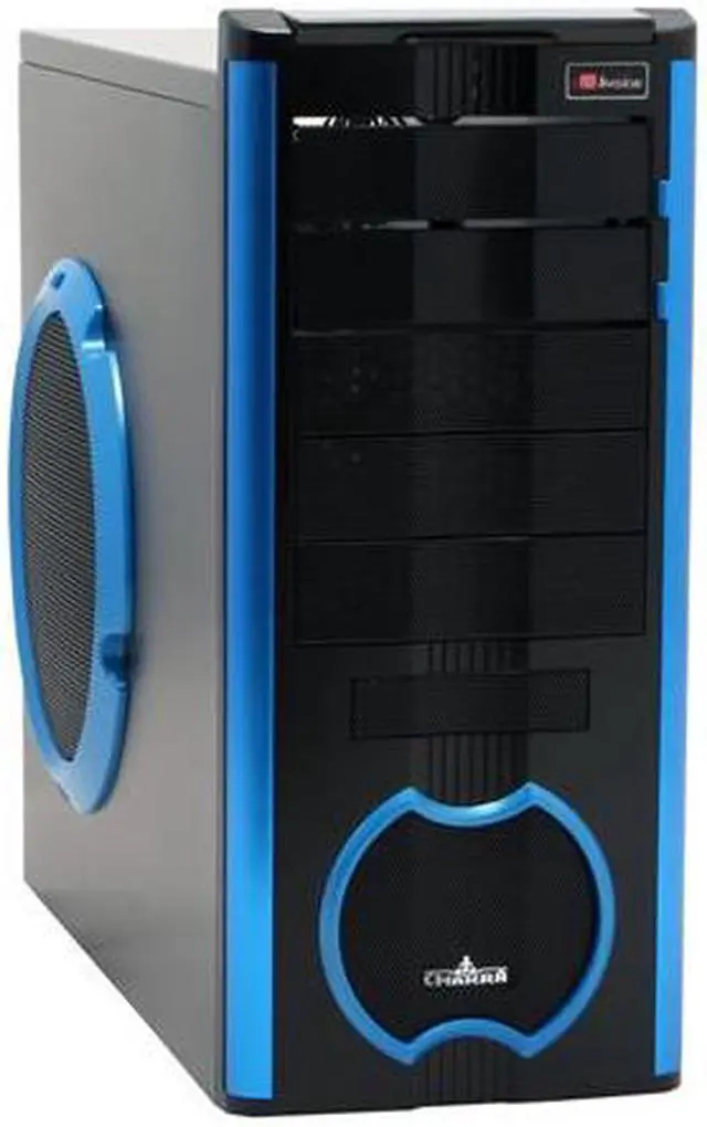 Main image of ENERMAX Chakra ECA3052BL Blue/ Black SECC ATX Mid Tower Computer Case
