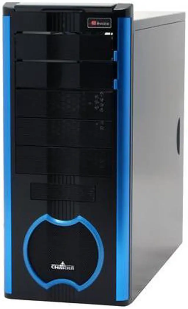 Alt view image 2 of 13 - ENERMAX Chakra ECA3052BL Blue/ Black SECC ATX Mid Tower Computer Case