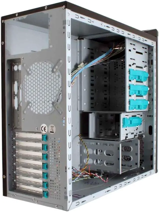 Alt view image 9 of 12 - ENERMAX Chakra ECA3052BS Black SECC ATX Mid Tower Computer Case