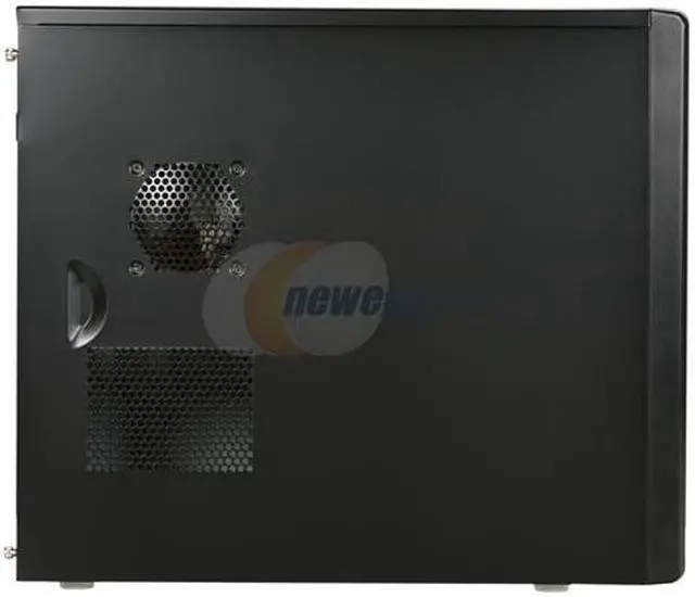 Alt view image 4 of 8 - ENERMAX PANDORA 185 ECA3070BS Black/ Silver SECC ATX Mid Tower Computer Case 400W Power Supply & Micro Dust Filter