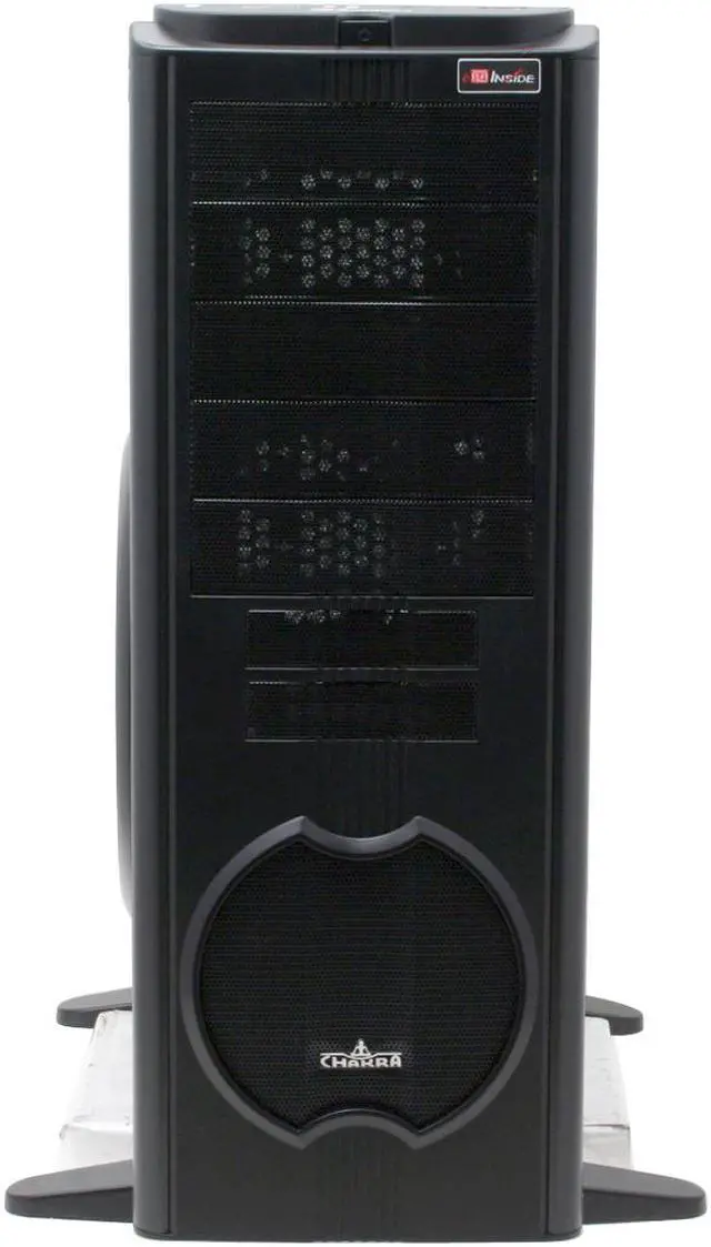 Alt view image 4 of 15 - ENERMAX Uber Chakra ECA5001B Black Aluminum / Steel Trim w/250mm Intake/Exhaust LED Monster Fan  ATX Full Tower Case w/Front I/O 1 eSATA, 4 USB2.0, Audio I/O
