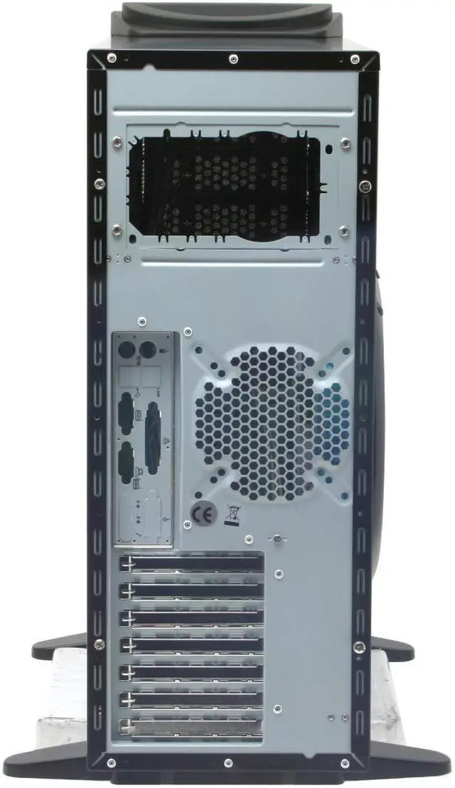 Alt view image 12 of 15 - ENERMAX Uber Chakra ECA5001B Black Aluminum / Steel Trim w/250mm Intake/Exhaust LED Monster Fan  ATX Full Tower Case w/Front I/O 1 eSATA, 4 USB2.0, Audio I/O