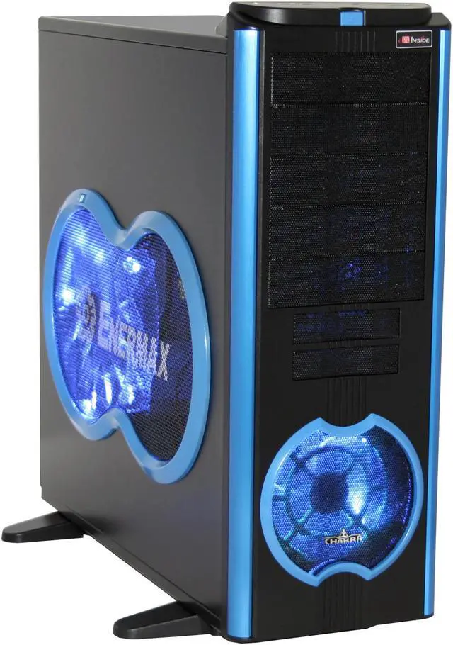 ENERMAX Uber Chakra ECA5001BL Black/ Blue Computer Case - Newegg.com