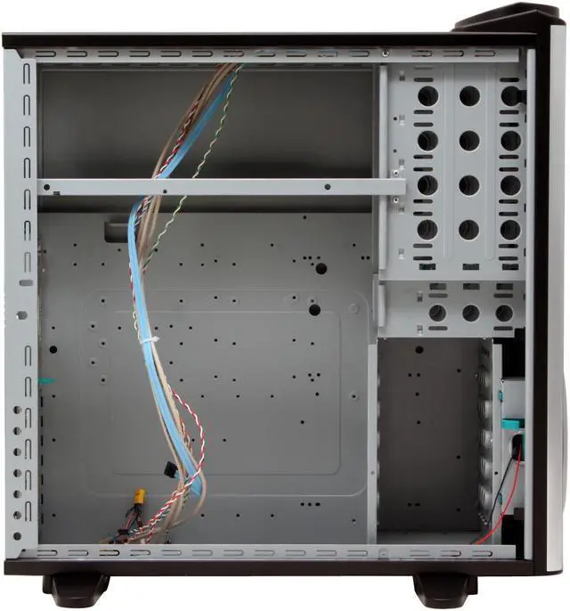 Alt view image 9 of 12 - ENERMAX Uber Chakra ECA5001BS Silver Aluminum / Steel ATX Full Tower Computer Case