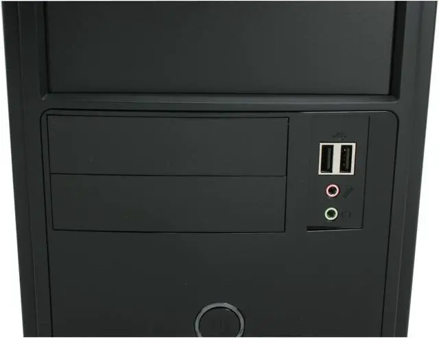Alt view image 5 of 16 - ENERMAX VOSTOK ECA2020 Black 0.5mm SECC Steel Micro ATX Mid Tower Computer Case 350W Power Supply