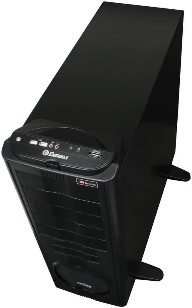 Alt view image 10 of 13 - ENERMAX ECA5001B-EIN650 Black SECC Steel ATX Full Tower Computer Case Enermax Infiniti 650W Power Supply