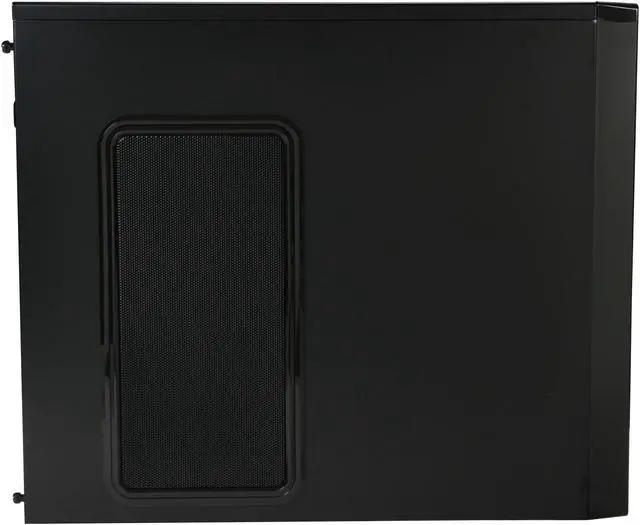 Alt view image 4 of 9 - ENERMAX Staray ECA3170-BL Black Steel ATX Mid Tower Computer Case with 1 Apollish Blue LED Fan and Mesh Front