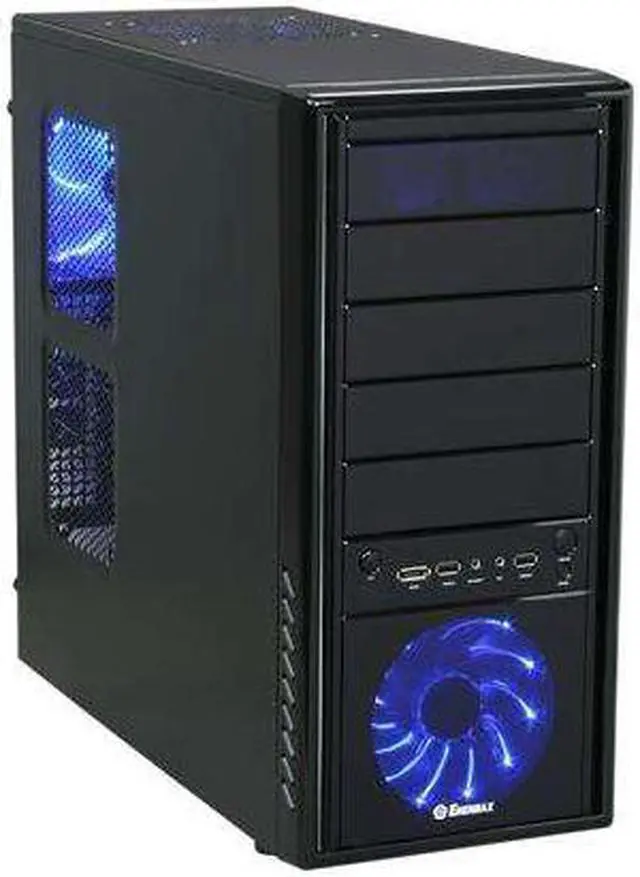 Main image of ENERMAX LuxuRay ECA3192-BS Blue SECC ATX Mid Tower Computer Case