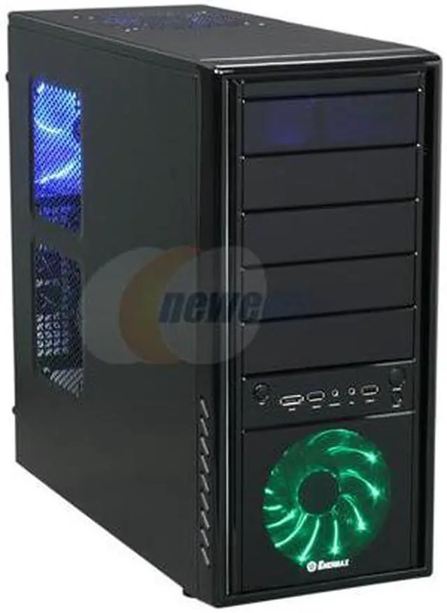 Alt view image 2 of 3 - ENERMAX LuxuRay ECA3192-BS Blue SECC ATX Mid Tower Computer Case