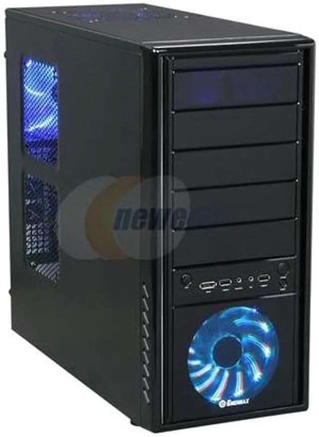 Alt view image 3 of 3 - ENERMAX LuxuRay ECA3192-BS Blue SECC ATX Mid Tower Computer Case