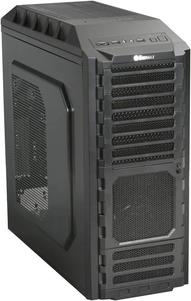 Main image of ENERMAX HOPLITE ECA3220 Black 0.6 & 0.8mm SECC ATX Mid Tower Computer Case