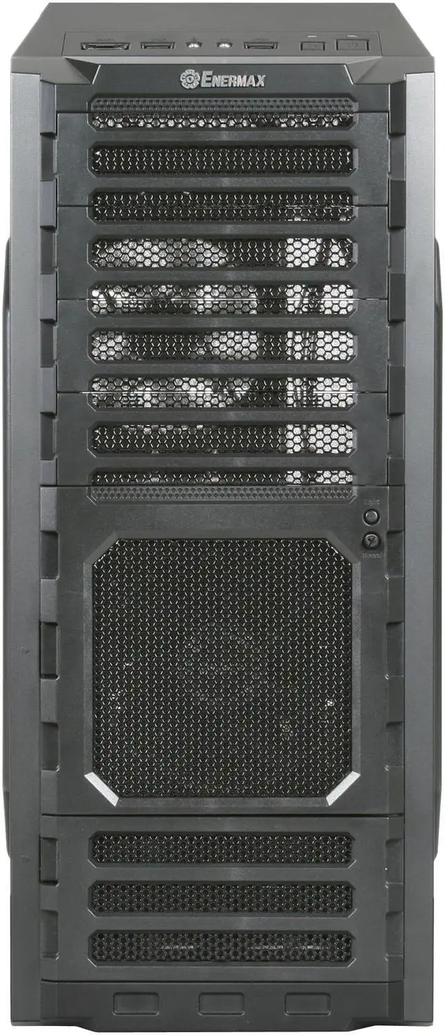 Alt view image 2 of 10 - ENERMAX HOPLITE ECA3220 Black 0.6 & 0.8mm SECC ATX Mid Tower Computer Case