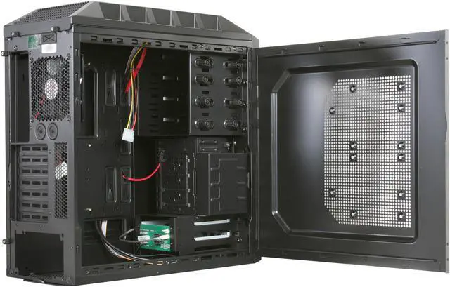 Alt view image 5 of 10 - ENERMAX HOPLITE ECA3220 Black 0.6 & 0.8mm SECC ATX Mid Tower Computer Case