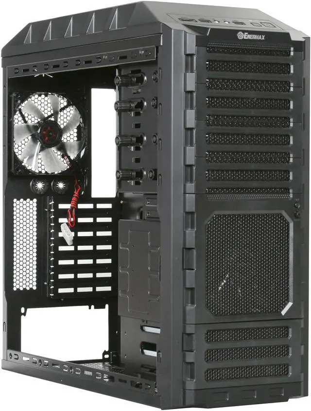 Alt view image 7 of 10 - ENERMAX HOPLITE ECA3220 Black 0.6 & 0.8mm SECC ATX Mid Tower Computer Case