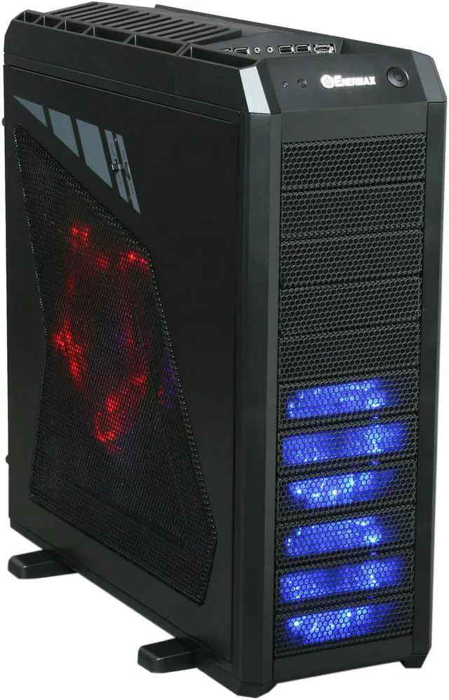 Alt view image 3 of 12 - ENERMAX SPINEREX ECA5010M-B-B Black SECC 1.0mm ATX Full Tower Computer Case