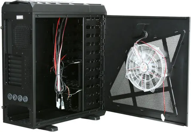 Alt view image 7 of 12 - ENERMAX SPINEREX ECA5010M-B-B Black SECC 1.0mm ATX Full Tower Computer Case