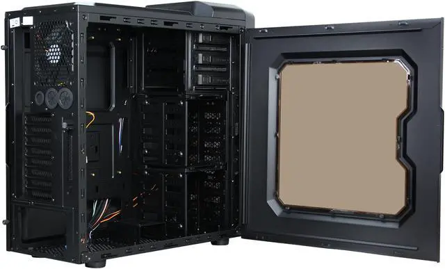 Alt view image 6 of 10 - ENERMAX Ostrog GT ECA3280A-BR Black / Red Steel / Plastic ATX Mid Tower Computer Case