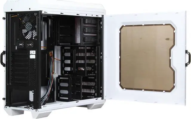 Alt view image 5 of 10 - ENERMAX iVektor ECA3310A-W White (Soft touch coating) ATX Mid Tower Computer Case