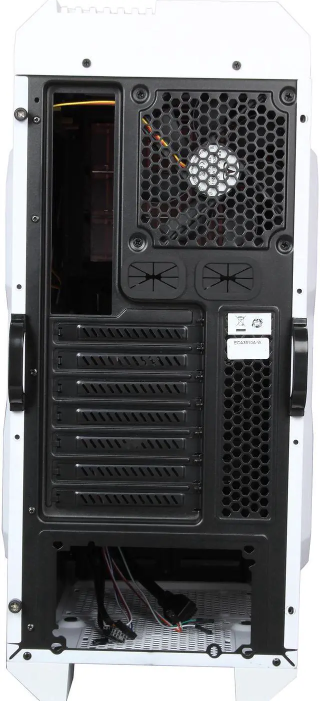 Alt view image 9 of 10 - ENERMAX iVektor ECA3310A-W White (Soft touch coating) ATX Mid Tower Computer Case