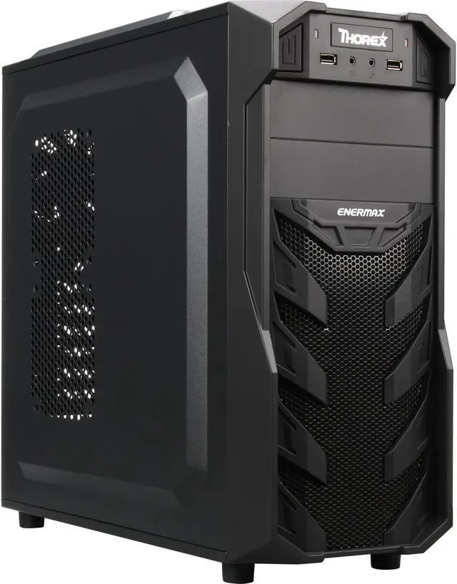 Main image of ENERMAX ECA3321B-BT (U2) Black ATX Mid Tower Computer Case ATX 12V (Optional) Power Supply
