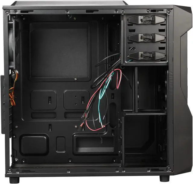 Alt view image 7 of 9 - ENERMAX ECA3321B-BT (U2) Black ATX Mid Tower Computer Case ATX 12V (Optional) Power Supply