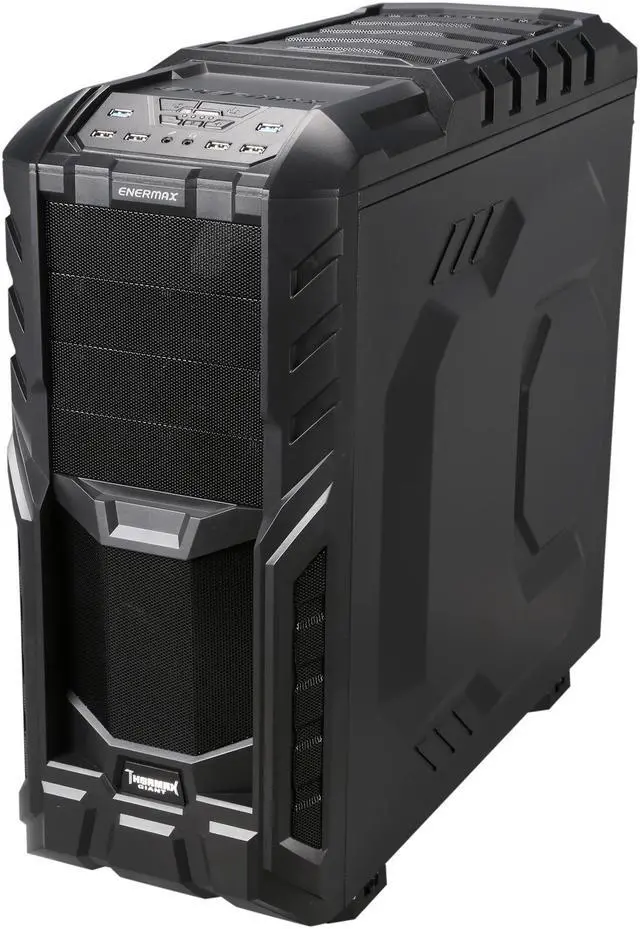 Alt view image 3 of 10 - ENERMAX ECA5030A-B Black ATX Full Tower Computer Case