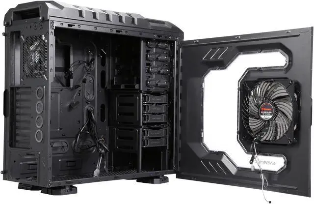 Alt view image 5 of 10 - ENERMAX ECA5030A-B Black ATX Full Tower Computer Case