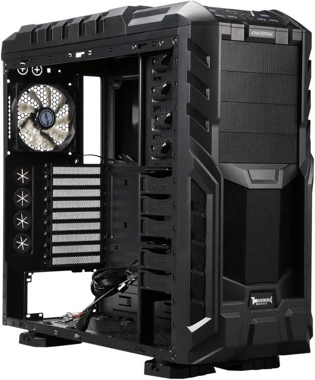 Alt view image 7 of 10 - ENERMAX ECA5030A-B Black ATX Full Tower Computer Case