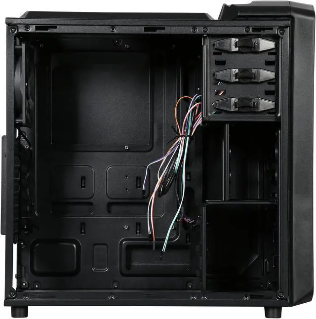 Alt view image 6 of 10 - ENERMAX ECA3351A-BT(U2) Black ATX Mid Tower Computer Case ATX 12V (Optional) Power Supply