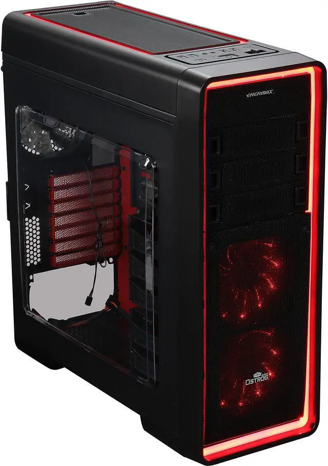 ありす ENERMAX Ostrog GT ECA3280A-BR Black / Red Computer Case