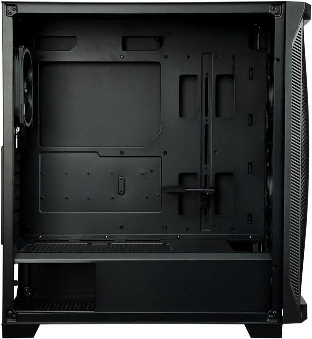 Alt view image 3 of 11 - Enermax StarryKnight SK30 - E-ATX Mid Tower PC Gaming Case - Mesh Front Panel & Tempered Glass Side Panel - 4X SquA ADV ARGB Fan - Built-in GPU Anti-Sag Bracket & RGB Lighting Hub