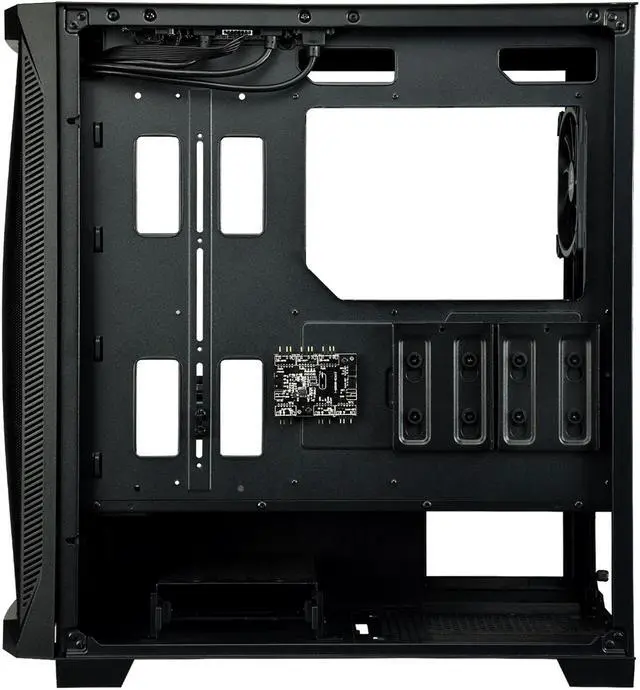 Alt view image 4 of 11 - Enermax StarryKnight SK30 - E-ATX Mid Tower PC Gaming Case - Mesh Front Panel & Tempered Glass Side Panel - 4X SquA ADV ARGB Fan - Built-in GPU Anti-Sag Bracket & RGB Lighting Hub