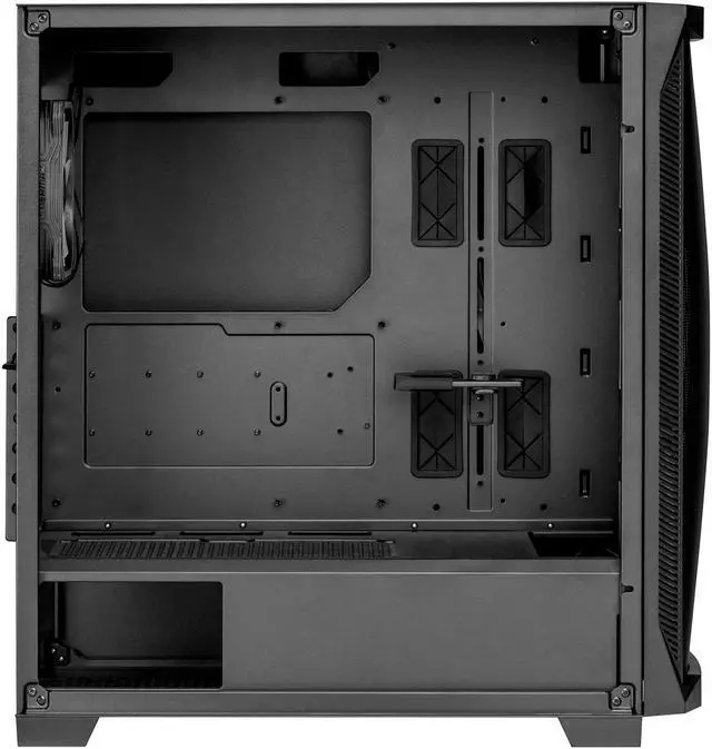Alt view image 5 of 10 - Enermax StarryKnight SK30 V2 - E-ATX Mid Tower PC Gaming Case - Mesh Front Panel & Tempered Glass Side Panel - 4X SquA ADV ARGB PWM Fans - Built-in GPU Anti-Sag Bracket & RGB Lighting Hub