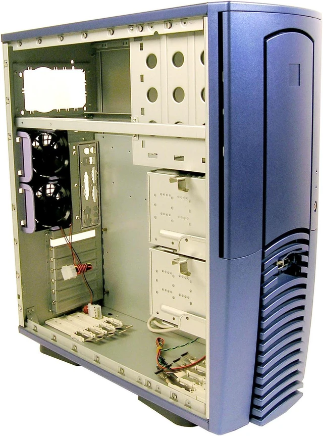 CHENMING 601AEBL-U-W Blue Computer Case - Newegg.com