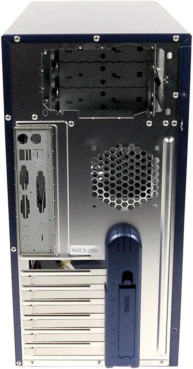 Alt view image 6 of 7 - CHENMING 301KEBL-0-AW Blue Aluminum ATX Mid Tower Computer Case