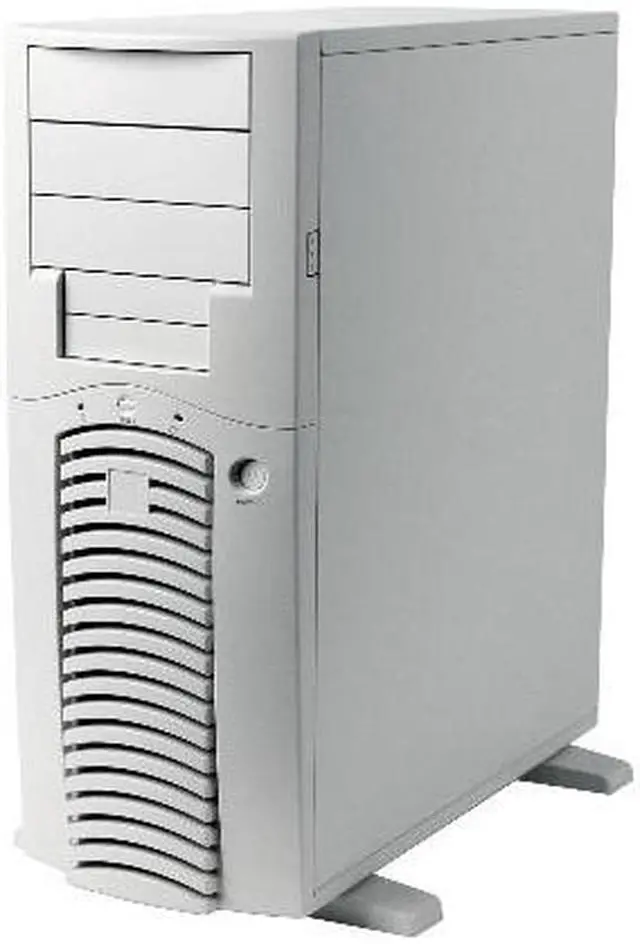 Alt view image 2 of 11 - CHENMING 601AW-F-0 Beige 1.0mm SECC ATX Mid Tower Computer Case