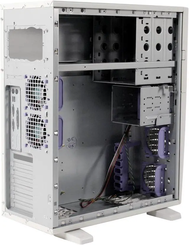 Alt view image 5 of 11 - CHENMING 601AW-F-0 Beige 1.0mm SECC ATX Mid Tower Computer Case