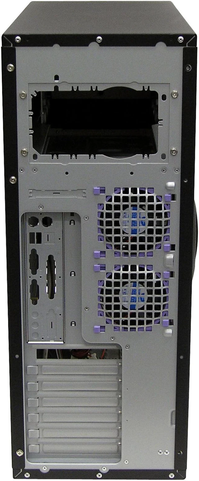 Alt view image 8 of 9 - CHENMING CMUI-601AEB-W Black 1.0mm SECC Server Computer Case
