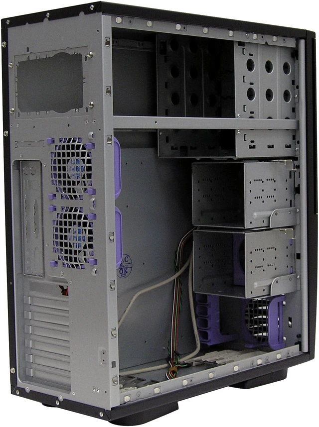 Alt view image 7 of 9 - CHENMING CMUI-601AEB-W Black 1.0mm SECC Server Computer Case