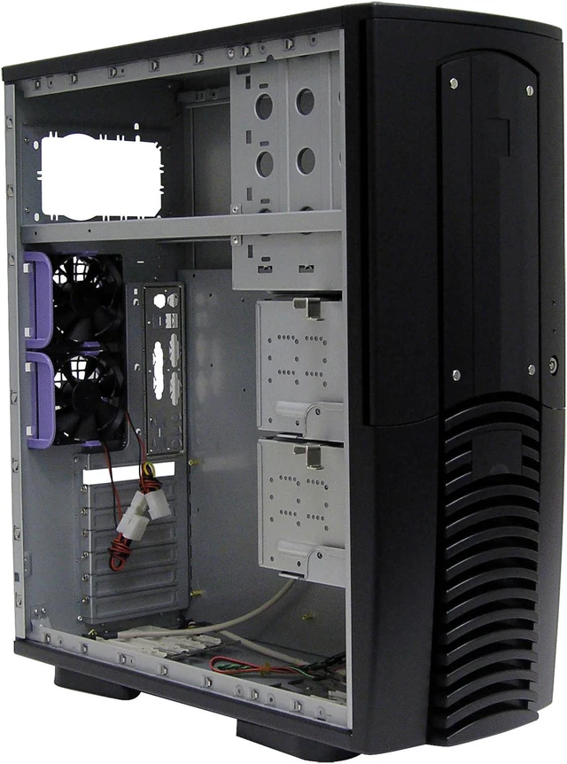 Alt view image 5 of 9 - CHENMING CMUI-601AEB-W Black 1.0mm SECC Server Computer Case