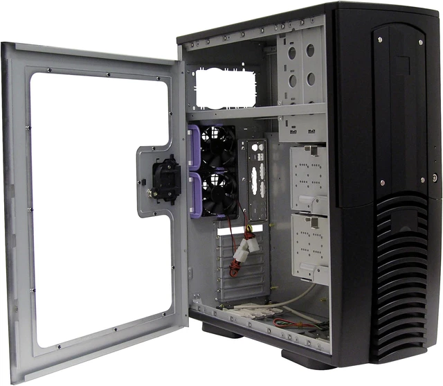 Alt view image 4 of 9 - CHENMING CMUI-601AEB-W Black 1.0mm SECC Server Computer Case