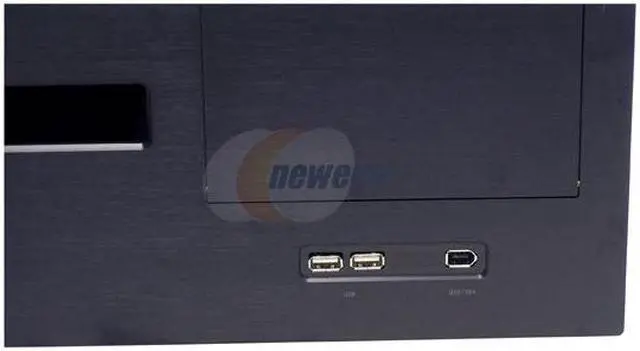 Alt view image 5 of 10 - AHANIX Black Aluminum D4 Media Center X232 ATX Media Center / HTPC Case