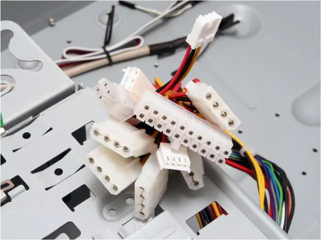 Alt view image 13 of 15 - Ever Case E4252-PCT Beige Steel ATX Mid Tower Computer Case 300W Power Supply