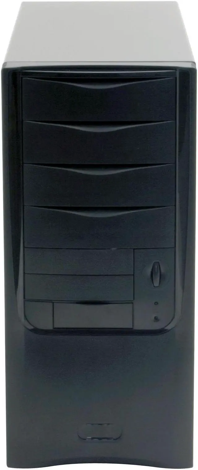 Alt view image 2 of 12 - Ever Case E4252BB-53 Black Steel ATX Mid Tower Computer Case
