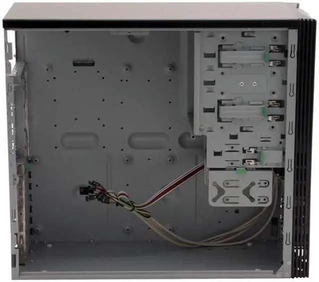 Alt view image 9 of 12 - Ever Case E4252BB-53 Black Steel ATX Mid Tower Computer Case
