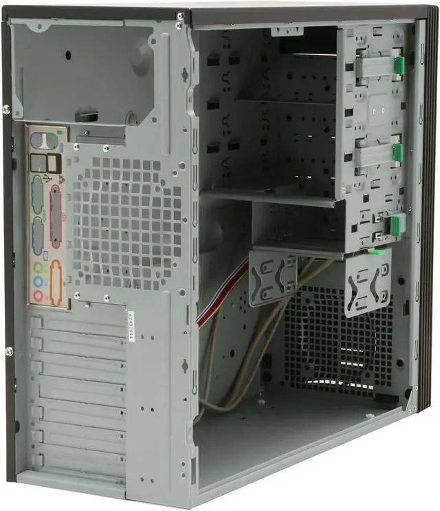 Alt view image 7 of 12 - Ever Case E4252BB-53 Black Steel ATX Mid Tower Computer Case