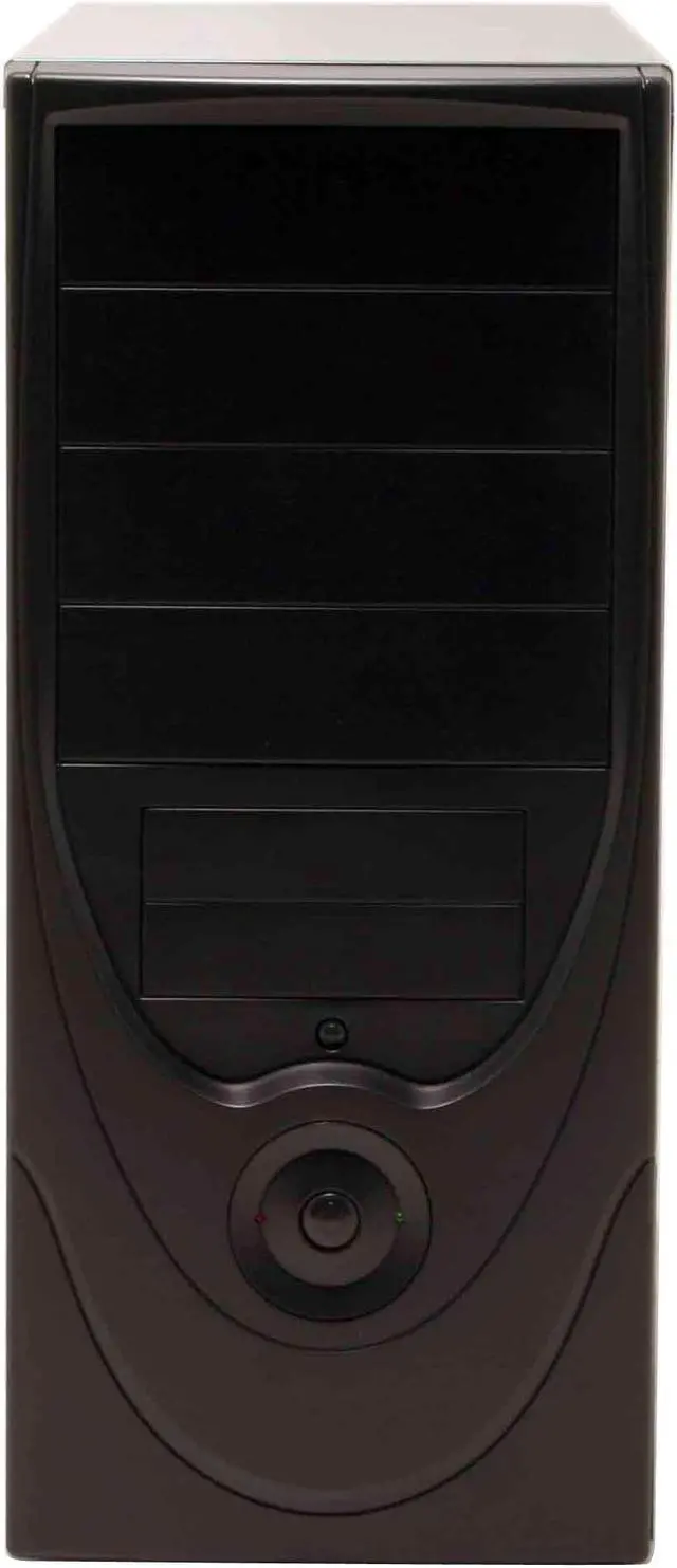 Alt view image 3 of 15 - ARK A502-1 Black Steel ATX Mid Tower Computer Case 420W Power Supply