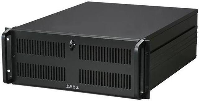 Alt view image 3 of 7 - ARK IPC-4U600 Black 1.2mm SECC Zinc-Coated Steel 4U Rackmount Server Chassis 3 External 5.25" Drive Bays