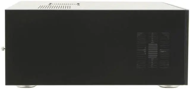 Alt view image 4 of 8 - ARK Black Aluminum / Steel HTPC 400BA Black ATX Media Center / HTPC Case